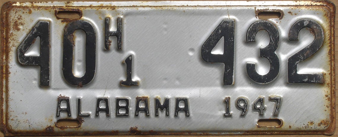 1947 - Alabama Department of Revenue